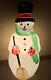 Vintage 90s Empire Snowman Blow Mold Working Plastic 39 See Description