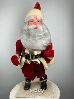 Vintage Animated Santa Claus LARGE 36 Tall Working 1950s Plug In Amazing Rare