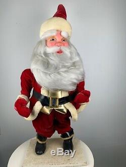 Vintage Animated Santa Claus LARGE 36 Tall Working 1950s Plug In Amazing Rare