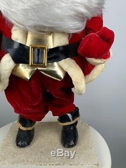 Vintage Animated Santa Claus LARGE 36 Tall Working 1950s Plug In Amazing Rare