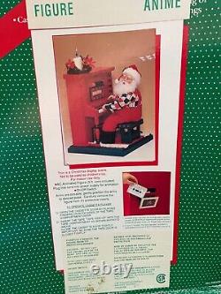 Vintage Animated Santa Claus playing piano, 18 inches, 1996 (working)