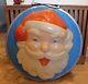 Vintage Antique Celluloid Santa Claus Sign Advertising Double Sided Cira 1950s