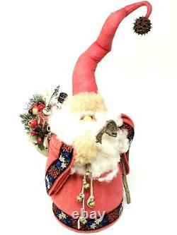 Vintage Apple Whimseys by Lita Gates Handcrafted Santa Claus St Nick Figure 1978