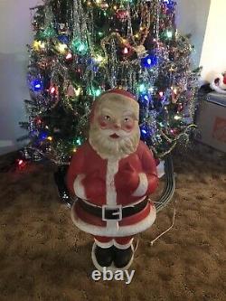 Vintage Beco MECHANICAL Santa Blow Mold