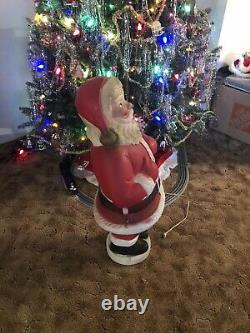 Vintage Beco MECHANICAL Santa Blow Mold