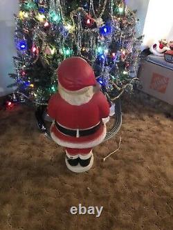 Vintage Beco MECHANICAL Santa Blow Mold