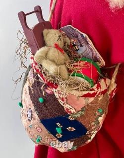 Vintage Bethany Lowe Hand Signed 22 Limited Edition Victorian Santa Claus 1989