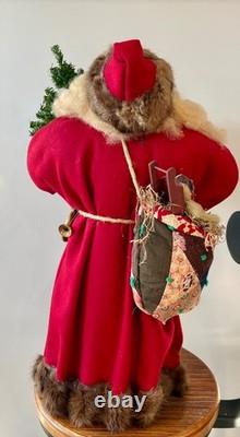 Vintage Bethany Lowe Hand Signed 22 Limited Edition Victorian Santa Claus 1989
