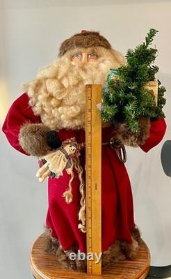 Vintage Bethany Lowe Hand Signed 22 Limited Edition Victorian Santa Claus 1989