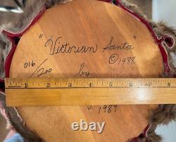 Vintage Bethany Lowe Hand Signed 22 Limited Edition Victorian Santa Claus 1989