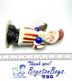 Vintage Candy Container Radko Ino Schaller Paper Mache Santa Claus 1999 59/600