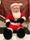 Vintage Christmas 25 Santa Claus Rubber Face Plush Doll Superior Toy & Novelty