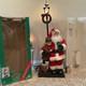 Vintage Christmas Animated Moving Santa Claus With Light Postorig Boxnever Used