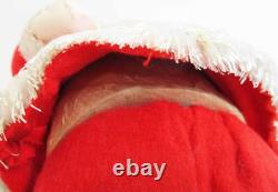 Vintage Christmas Made in Japan Santa Claus Figure 9 Inches Tall 1940s