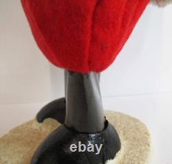 Vintage Christmas Made in Japan Santa Claus Figure 9 Inches Tall 1940s