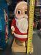 Vintage Christmas Santa Claus Song Musical Figure With Box