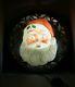 Vintage Christmas Store Display Santa Claus Face Very Old And Very Rare