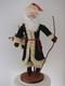 Vintage Folk Art Santa Claus Father Christmas Figure 1984 By Montana Mae Bunich