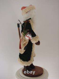 Vintage Folk Art Santa Claus Father Christmas Figure 1984 By Montana Mae Bunich Vintage Folk Art Santa Claus Father Christmas Figure 1984 By Montana Mae Bunich