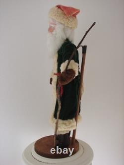 Vintage Folk Art Santa Claus Father Christmas Figure 1984 By Montana Mae Bunich Vintage Folk Art Santa Claus Father Christmas Figure 1984 By Montana Mae Bunich