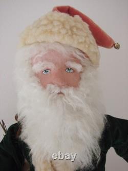 Vintage Folk Art Santa Claus Father Christmas Figure 1984 By Montana Mae Bunich Vintage Folk Art Santa Claus Father Christmas Figure 1984 By Montana Mae Bunich
