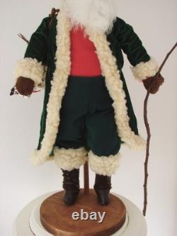 Vintage Folk Art Santa Claus Father Christmas Figure 1984 By Montana Mae Bunich Vintage Folk Art Santa Claus Father Christmas Figure 1984 By Montana Mae Bunich