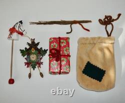 Vintage Folk Art Santa Claus Father Christmas Figure 1984 By Montana Mae Bunich Vintage Folk Art Santa Claus Father Christmas Figure 1984 By Montana Mae Bunich