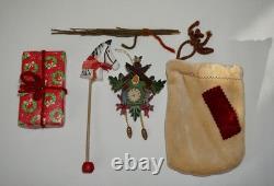 Vintage Folk Art Santa Claus Father Christmas Figure 1984 By Montana Mae Bunich Vintage Folk Art Santa Claus Father Christmas Figure 1984 By Montana Mae Bunich