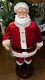 Vintage Gemmy 4ft Tall Animated Singing & Dancing Karaoke Santa Claus Works