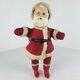 Vintage Gund Santa Claus Felt Plush Figure Doll Toy Christmas Decoration 14