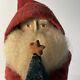 Vintage Gail Wilson Primitive Santa Claus Doll Figure 1990 Signed 8.5