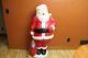 Vintage General Foam Lighted Blow Mold 60 Santa Claus With Light Cord Life Size