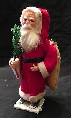 Vintage German Santa Claus Candy Container Figure