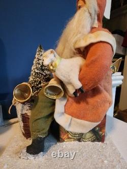 Vintage German Style Santa Claus Belsnickel Bethany Lowe Christmas Red