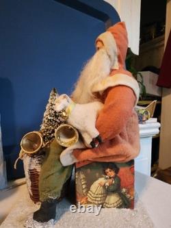 Vintage German Style Santa Claus Belsnickel Bethany Lowe Christmas Red