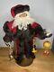 Vintage Handmade Santa Clause Christmas Statue Figure Mcnamara Florist Holiday 2