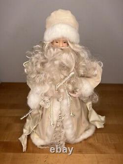 Vintage Handmade Santa Clause Christmas Statue Figure McNamara Florist Holiday10
