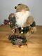 Vintage Handmade Santa Clause Christmas Statue Figure Mcnamara Florist Holiday11