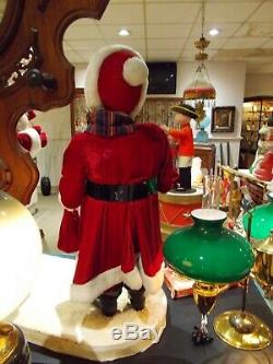 Vintage Harold Gale 40 Mechanical Store Display Mr/Ms Santa Claus