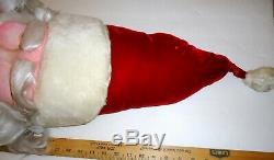 Vintage Harold Gale Mechanical Display Santa Claus Head 36 Long