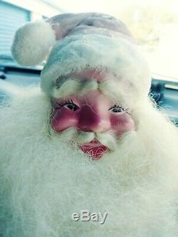 Vintage Harold Gale PINK SANTA Claus 15 Jolly Fellow