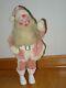 Vintage Harold Gale Pink Santa Claus Christmas Doll Figure (r942)