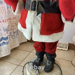 Vintage Harold Gale Store Display Automated Santa Claus. Works! 42