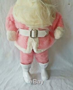 Vintage Harold Gale pink Santa Claus