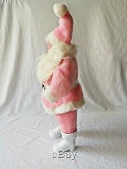 Vintage Harold Gale pink Santa Claus