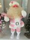Vintage Harold Gayle Pink Santa Claus Mary Kay Fuzzy Beard Rosy Face Pristine