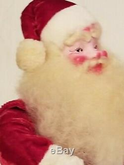 Vintage Harold Gayle Santa Claus Doll Collectible Old Decor