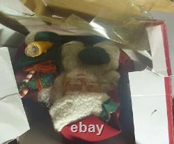 Vintage Holiday Living SANTA CLAUS & MRS CLAUS 25 Animated BOTH Great Condition