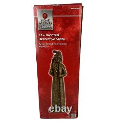 Vintage Home Accents Holiday 27 Decorative Santa Claus Figure New Old Stock