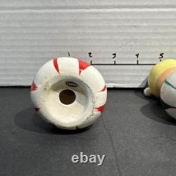 Vintage KREISS Christmas MCM Santa And Elf Salt & Pepper Shakers Figurines Rare